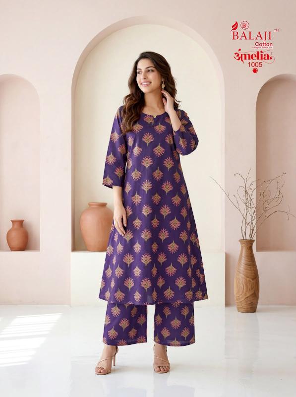 Balaji amelia vol-1 sleeveless coord set clothing wholesalers in india